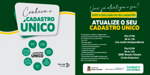 Cadastro Único realiza plantões de atualização cadastral para recebimento de benefícios