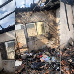 Incêndio destrói casa em Ibaté e família precisa de doações