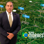 Altair Moraes visita à região