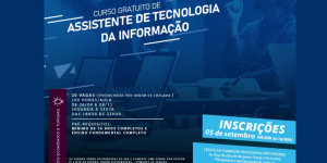 Prefeitura e Senac abrem inscrições na segunda para curso de assistente de tecnologia da informação