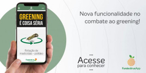 Fundecitrus App ganha nova funcionalidade para ajudar no controle do psilídeo