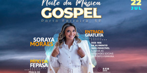 Edição de 2023 da Noite da Música Gospel acontece no dia 22 de julho