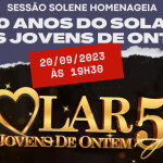 Sessão solene homenageará 50 anos do Solar dos Jovens de Ontem