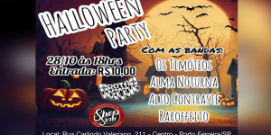 Primeira Halloween Party reúne bandas de rock neste sábado