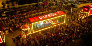 Caravana da Coca-Cola passa por Mococa nesta quarta; veja datas em São Carlos, Araraquara e 4 cidades da região