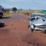 Motociclista morre e mulher fica ferida em Pirassununga após acidente na SP-201