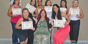 Formatura: Curso Manicure e Pedicure da Elza Costella