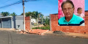 Idoso de 83 anos morre depois de muro cair sobre ele em Leme