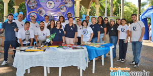 Conscientização do Autismo, na praça da igreja São Sebastião (06/04/2024)