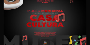 Apresentação dos alunos de música marca cerimônia de abertura de nova exposição no Museu Municipal