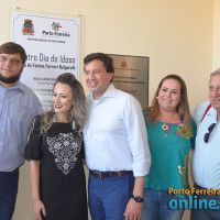 Inauguração do Centro Dia do Idoso Maria de Fátima Ferrari Bulgarelli - Foto 32