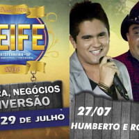 FEIFE 2013 - Show com Humberto e Ronaldo - P01 - Foto 102