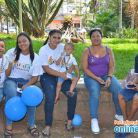 Conscientização do Autismo, na praça da igreja São Sebastião (06/04/2024) - Foto 65