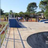 Cerimônia marca inauguração do Skatepark Lourenço Valente, na Vila Real - Foto 27