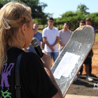 Cerimônia marca inauguração do Skatepark Lourenço Valente, na Vila Real - Foto 6