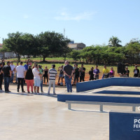 Cerimônia marca inauguração do Skatepark Lourenço Valente, na Vila Real - Foto 22