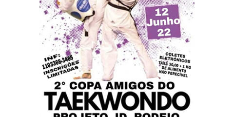 Equipe de Taekwondo da Academia Osni Martins participará de competição neste próximo Domingo