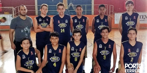 Basquete de Porto Ferreira fez quatro partidas contra São Sebastião do Paraíso em casa