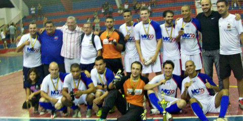 Futsal adulto masculino D.E./Margirius sagra-se campeão em Torneio Regional