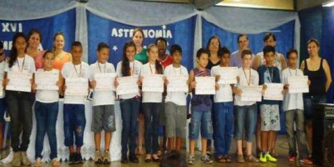 Alunos do Caic são premiados na Olimpíada Brasileira de Astronomia