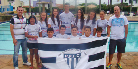 Atletas da natação do P.F.F.C  estarão participando da VII Copa São Paulo de Natação de Verão