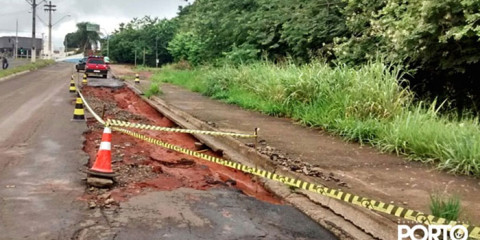 Departamento de Obras desenvolve projeto para recuperar trecho da avenida Arcyr Giaretta Barcellos