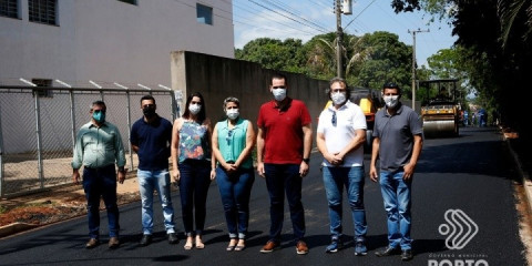 Bairro Estância dos Granjeiros tem as últimas ruas pavimentadas