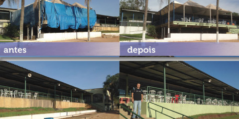 Clube de Campo prossegue com obras de manutenção e realiza grandes eventos sociais em Maio