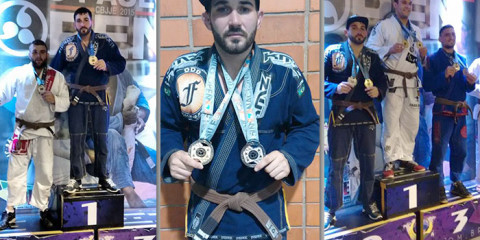 Felipe DDD conquista medalhas no São Paulo Open Internacional de Jiu Jitsu