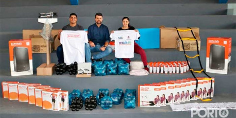 Empresa da cidade faz grande doação de equipamentos para o Projeto Mova-se