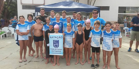 Equipe do Clube de Campo participa da primeira etapa Eliminatória de Inverno do Troféu Amigos da Natação