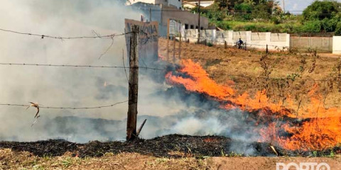 Atenção: Fazer queimadas em terrenos é infração e gera multa