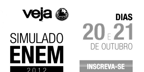 Revista VEJA realiza simulado do Enem 2012