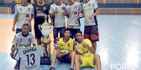 Equipe sub-19 derrota donos da casa e fica com o 3º lugar na Liga Ferreirense de Futsal