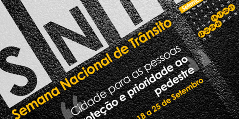 Semana Nacional do Trânsito tem orientação para motoristas e pedestres