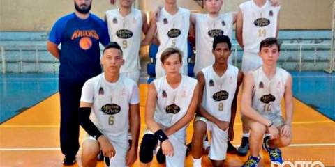 Copa Difusão de Basquete: Equipe sub-16 disputa três jogos e consegue duas vitórias