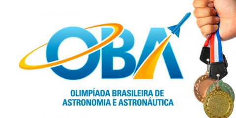 Emef Noraide Mariano faz entrega de medalhas para alunos participantes da Olimpíada Brasileira de Astronomia e Astronáutica