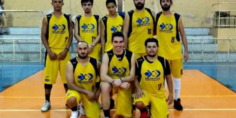 Equipe adulta de basquete vence a segunda partida pela Copa Difusão