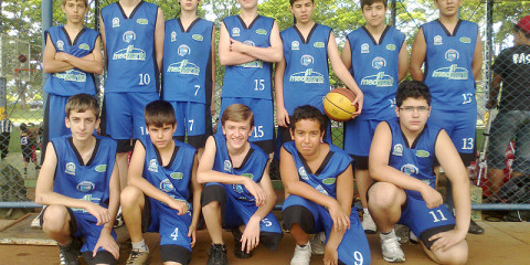 Basquetebol da cidade é campeão da Copa Revelar Sub 14 e Vice Sub 12