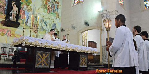 Primeiro ano do Santuário Diocesano de São Sebastião é comemorado com missa solene