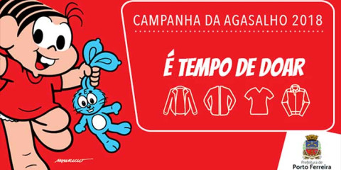 Campanha do Agasalho entrega donativos na próxima semana no Ginásio do Jardim Primavera