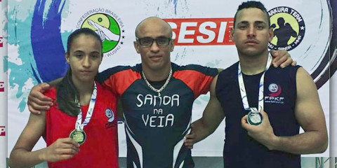 Atletas da Fábrica da Luta destacam-se em Campeonato Brasileiro de Wushu/Sanda e trazem medalhas para Porto Ferreira