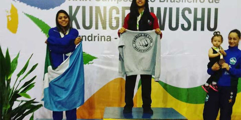 Atleta ferreirense Beatriz Silva conquista título nacional no XXIX Campeonato Brasileiro de Kung Fu Wushu