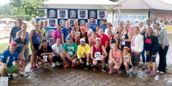 Maratona de Caminhada agitou o domingo no Clube de Campo das Figueiras