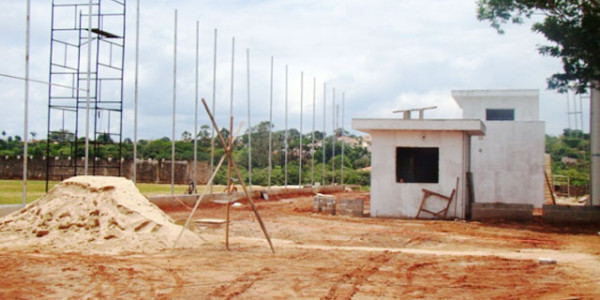 Estádio José de Oliveira Mafra: 70% das obras de revitalização estão concluídas