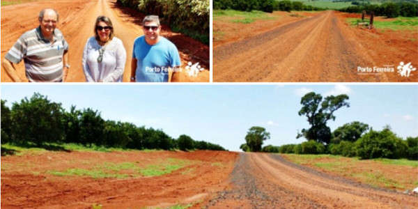 Programa Melhor Caminho chega ao fim com a recuperação de 7 km de estradas rurais