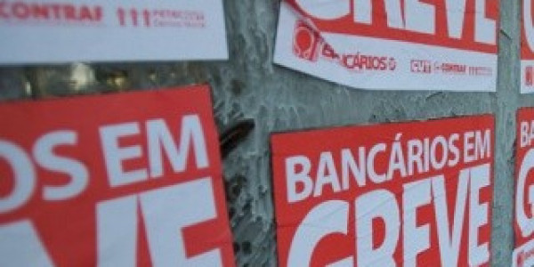 Bancários entram em greve amanhã por tempo indeterminado