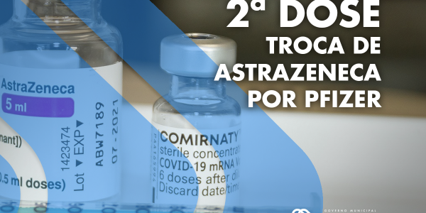 Covid-19: pessoas com 2ª dose de AstraZeneca atrasada podem completar esquema vacinal com Pfizer