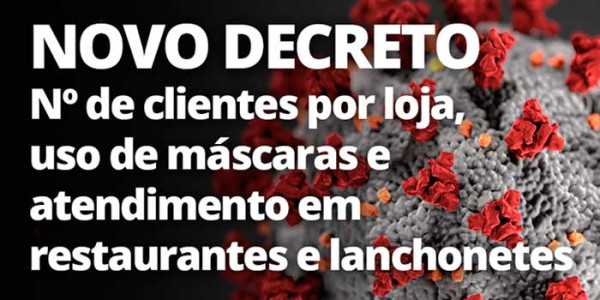 Covid-19: Novo Decreto Municipal especifica pontos já citados dentro das ações de enfrentamento à pandemia