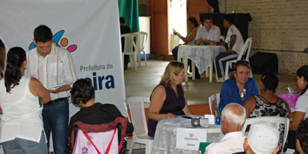 Atendimento à população no Anfiteatro será suspenso esta semana devido a viagem da prefeita a Brasília